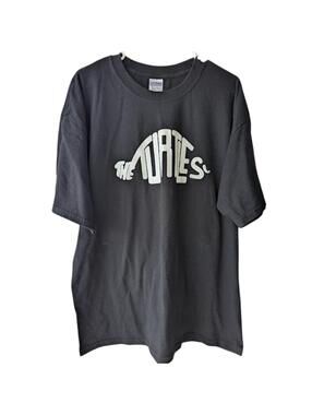 Vintage The Turtles Band Logo Black Graphic Tee XL Heavyweight Cotton Blend y2k